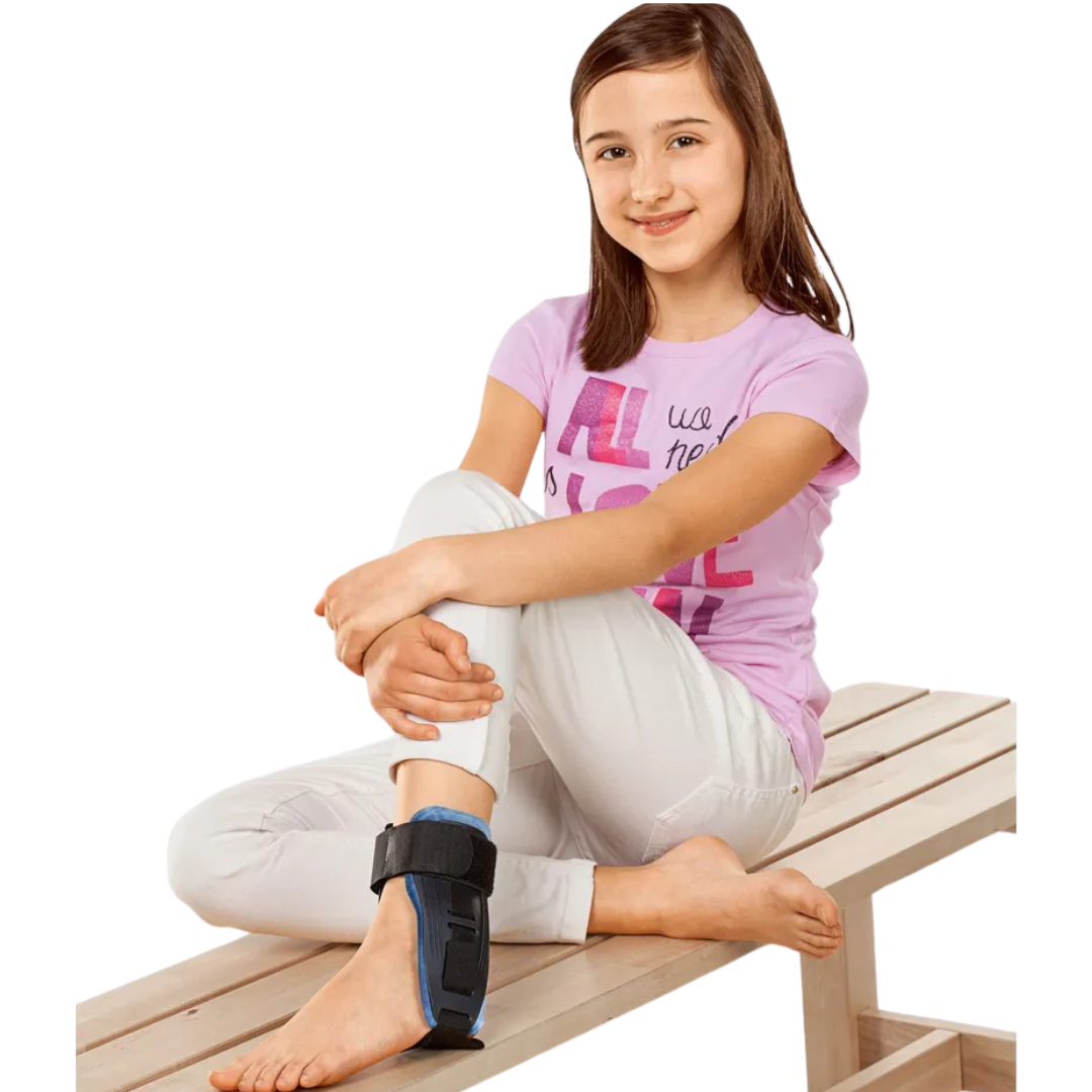 Órtesis de Tobillo Infantil M.step® Kidz: Estabilización Anatómica y Ajuste Personalizado para Niños (Talla Unica) - Imagen 2