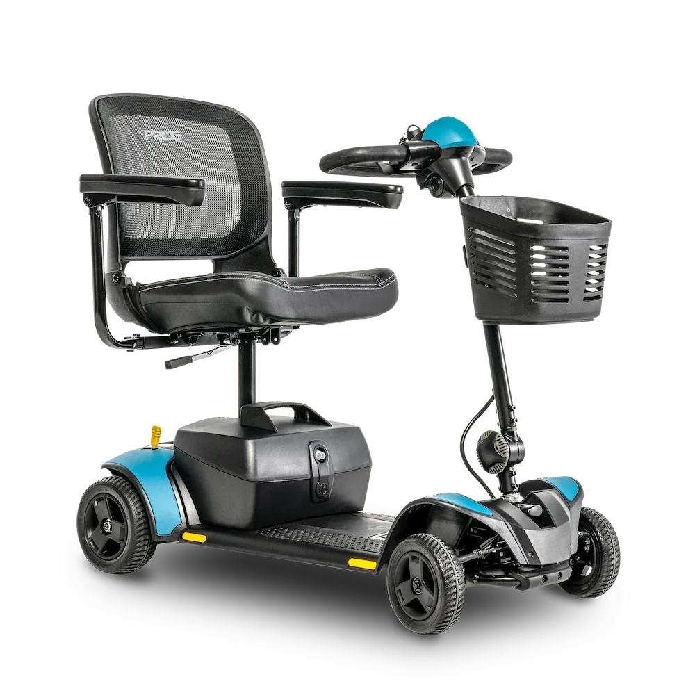 Scooter eléctrico desmontable Pride Go Go Elite Traveller 2 con EZ Turn